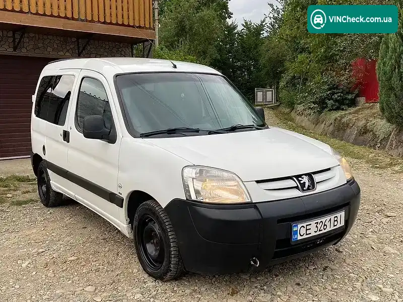 Peugeot Partner 2007, фото з оголошення 1 з 19, VIN VF3GC9HXC96298597