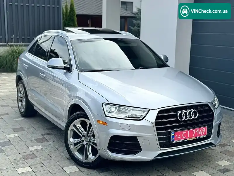 Audi Q3 2016, фото з оголошення 2 з 20, VIN WA1BFCFS3GR012192