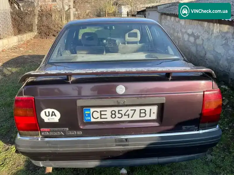 Opel Omega 1991, фото з оголошення 1 з 12, VIN W0L000017M1158212