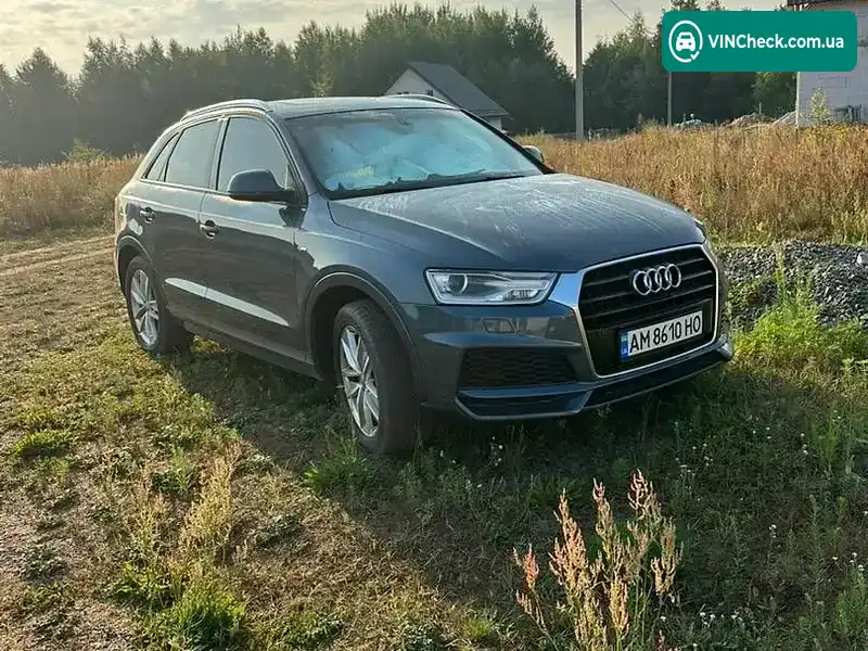 Audi Q3 2018, фото з оголошення 1 з 10, VIN WA1ECCFS6JR025807