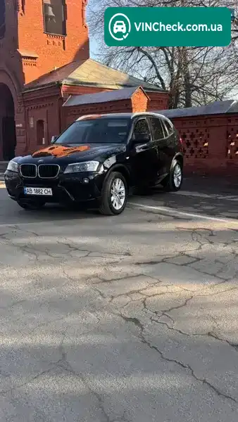 BMW X3 2012, фото з оголошення 2 з 21, VIN WBAWY310600A53126