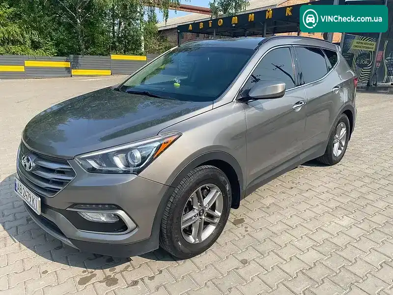 Hyundai Santa FE 2016, фото з оголошення 1 з 8, VIN 5XYZU3LB1HG426666