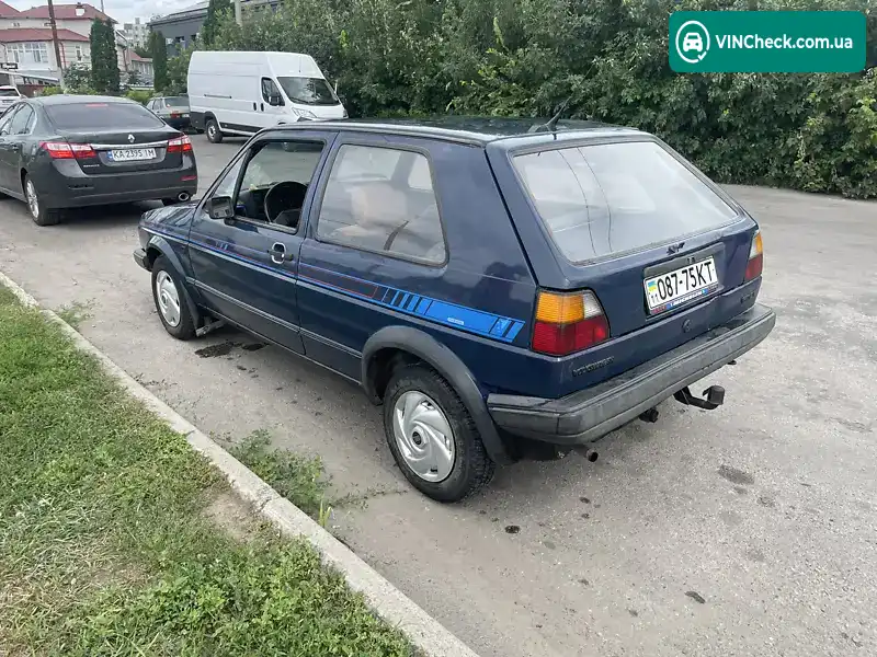 Volkswagen Golf 1987, фото з оголошення 1 з 17, VIN WVWZZZ19ZHW387713