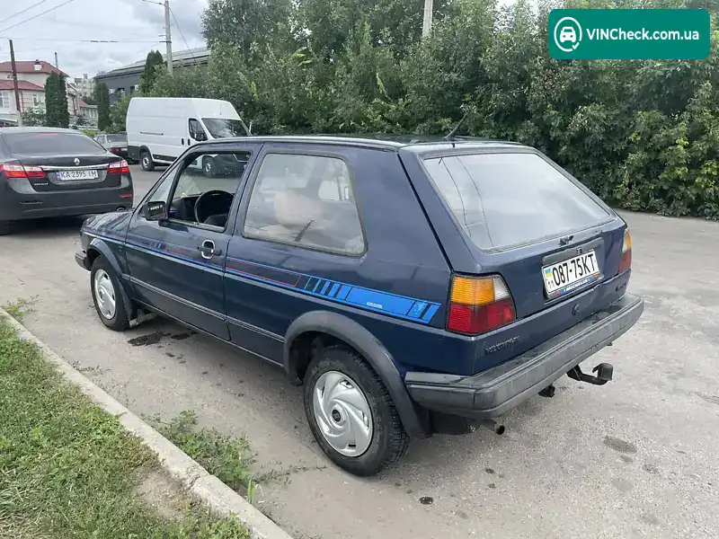 Volkswagen Golf 1987, фото з оголошення 2 з 17, VIN WVWZZZ19ZHW387713