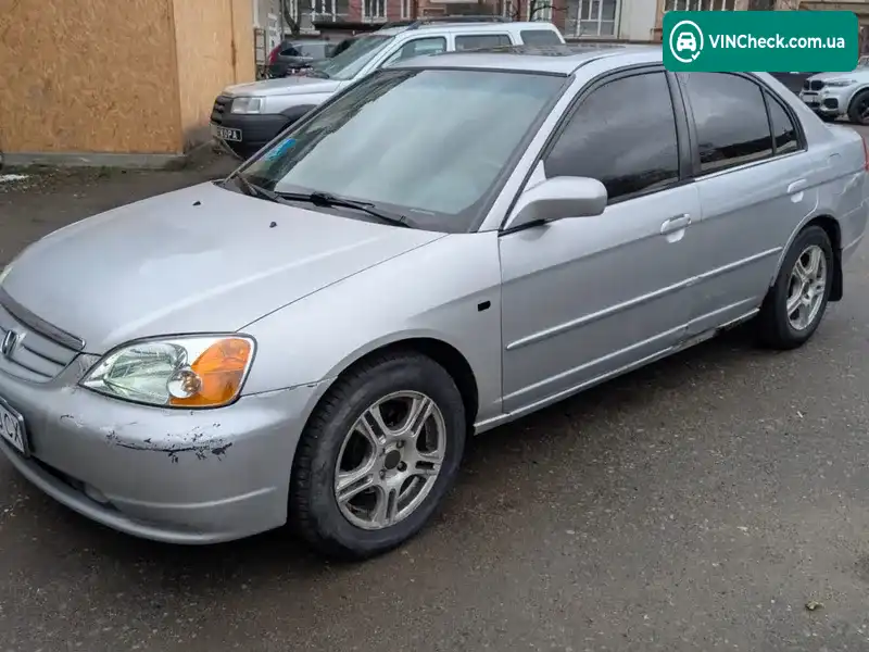 Honda Civic 2001, фото з оголошення 1 з 13, VIN 2HGES26731H605077