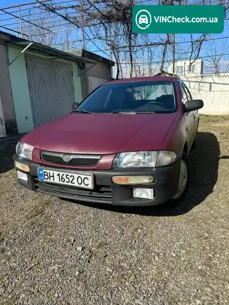 Mazda 323 1997, фото з оголошення 2 з 17, VIN JMZBA125500602277