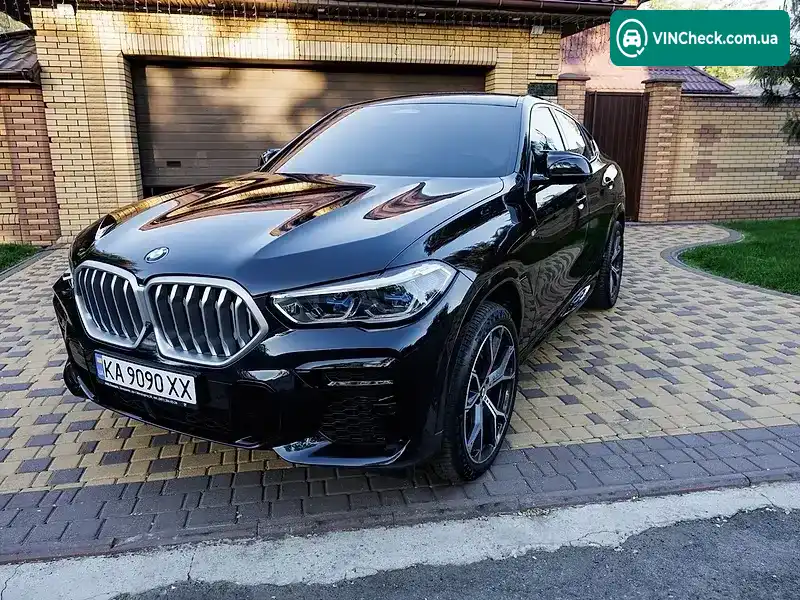 BMW X6 2022, фото з оголошення 1 з 21, VIN WBAGT210609L53092