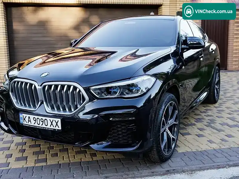 BMW X6 2022, фото з оголошення 2 з 21, VIN WBAGT210609L53092