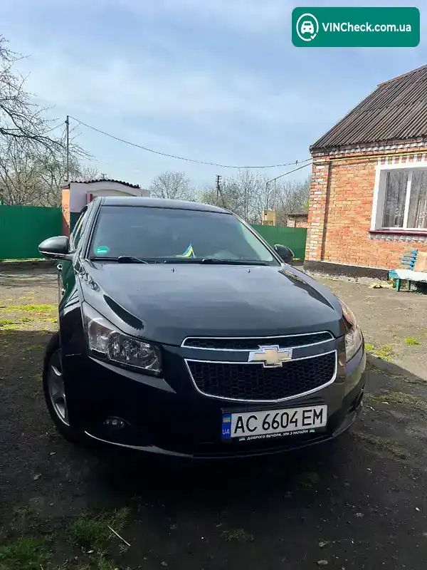 Chevrolet Cruze 2010, фото з оголошення 1 з 21, VIN KL1JF69RJAK723722