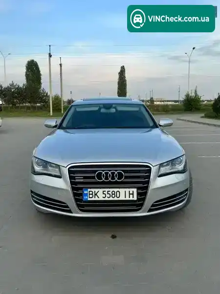 Audi A8 2012, фото з оголошення 2 з 18, VIN WAUZZZ4H7CN030893