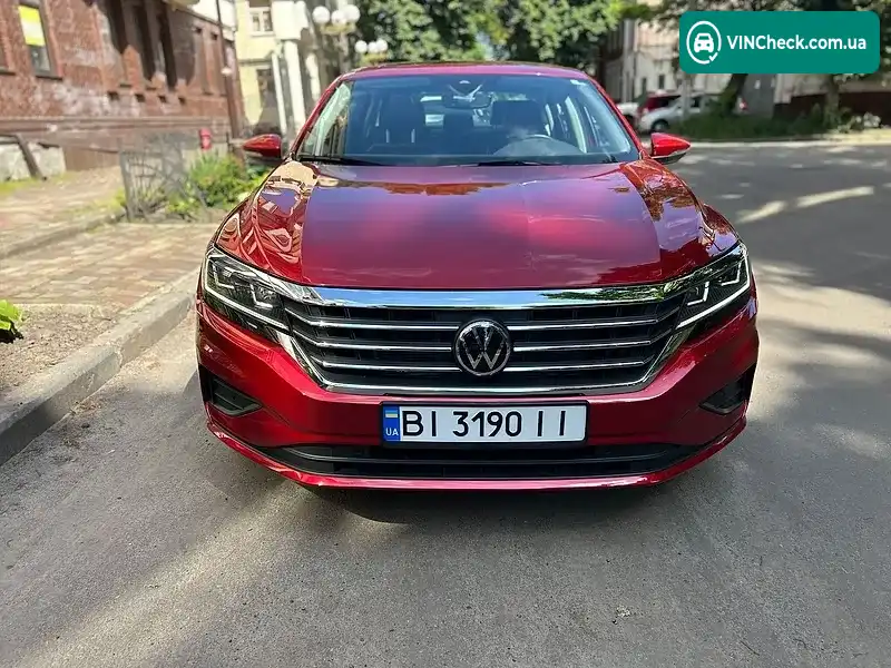 Volkswagen Passat 2020, фото з оголошення 1 з 15, VIN 1VWCA7A3XLC024205