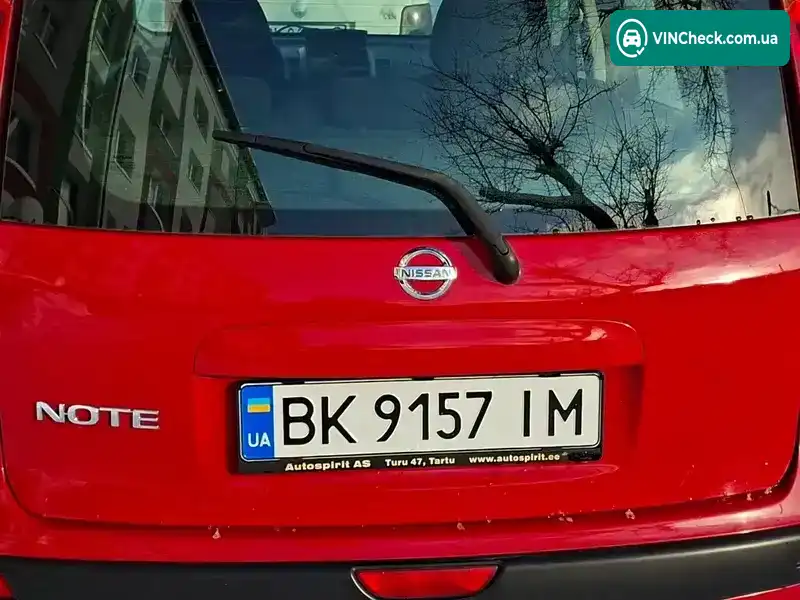 Nissan Note 2007, фото з оголошення 2 з 12, VIN SJNFCAE11U1136088