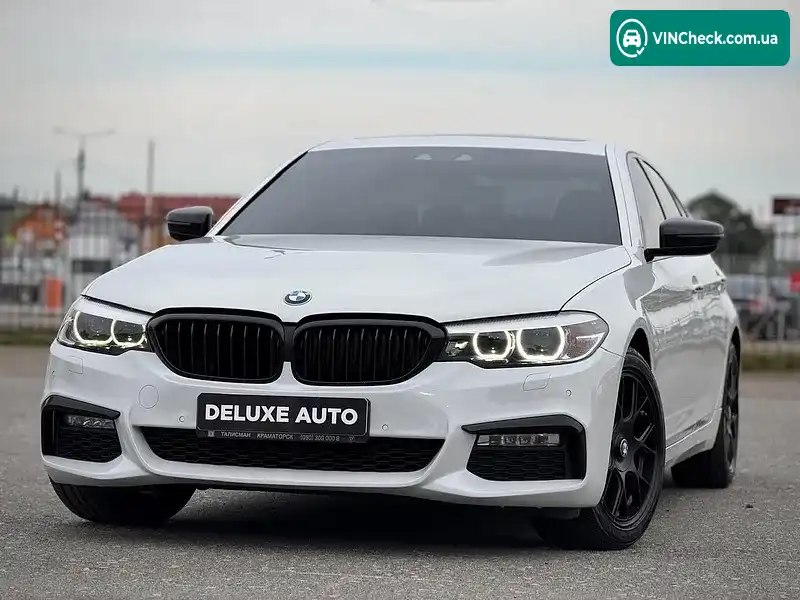 BMW 5 Series 2017, фото з оголошення 1 з 20, VIN WBAJE5C52JWA92558