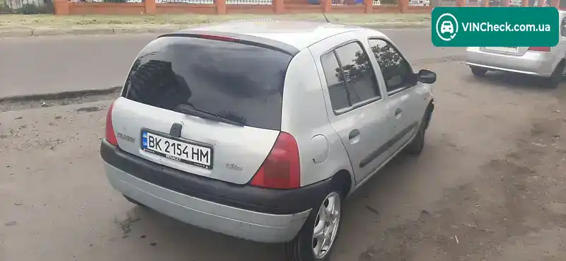 Renault Clio 1999, фото з оголошення 2 з 9, VIN VF1BB0S0A21725485