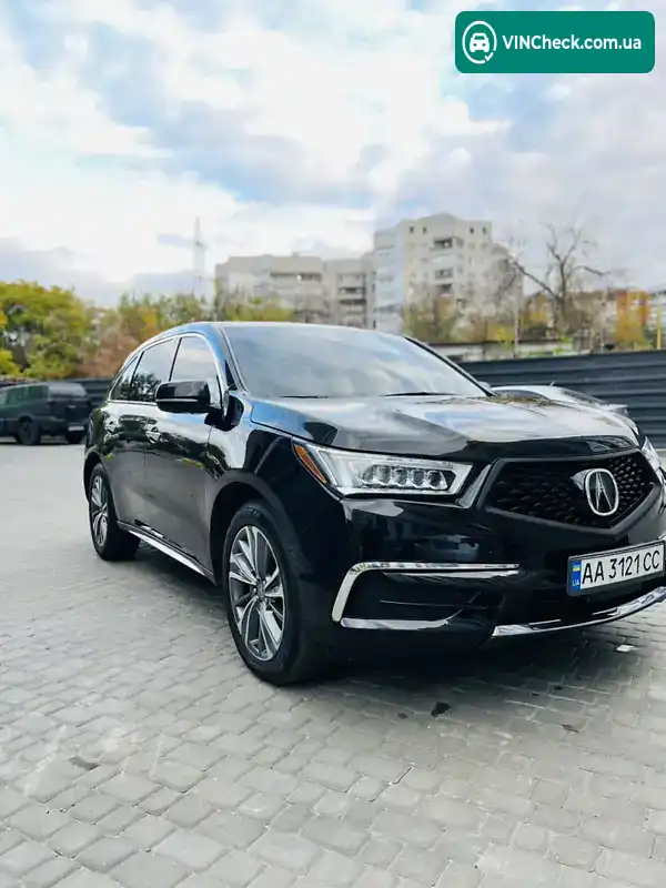 Acura MDX 2016, фото з оголошення 2 з 13, VIN 5FRYD4H55HB003079