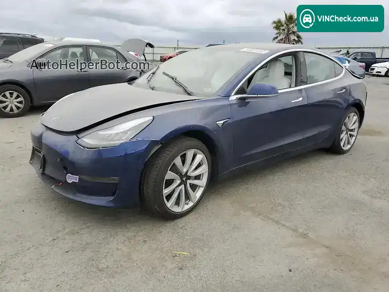 Tesla Model 3 2018, фото з оголошення 1 з 20, VIN 5YJ3E1EB8JF122428