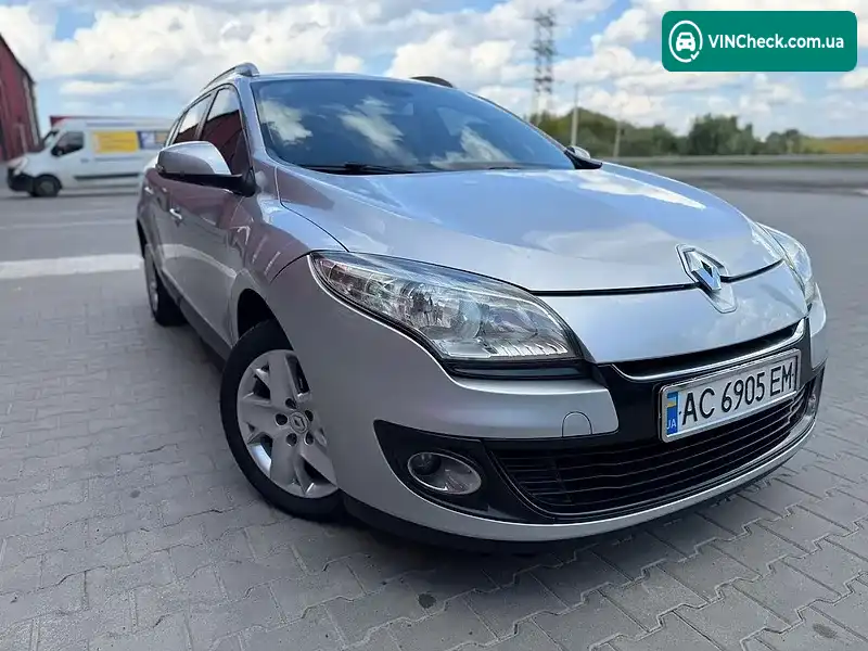 Renault Megane 2012, фото з оголошення 1 з 20, VIN VF1KZ140647341003