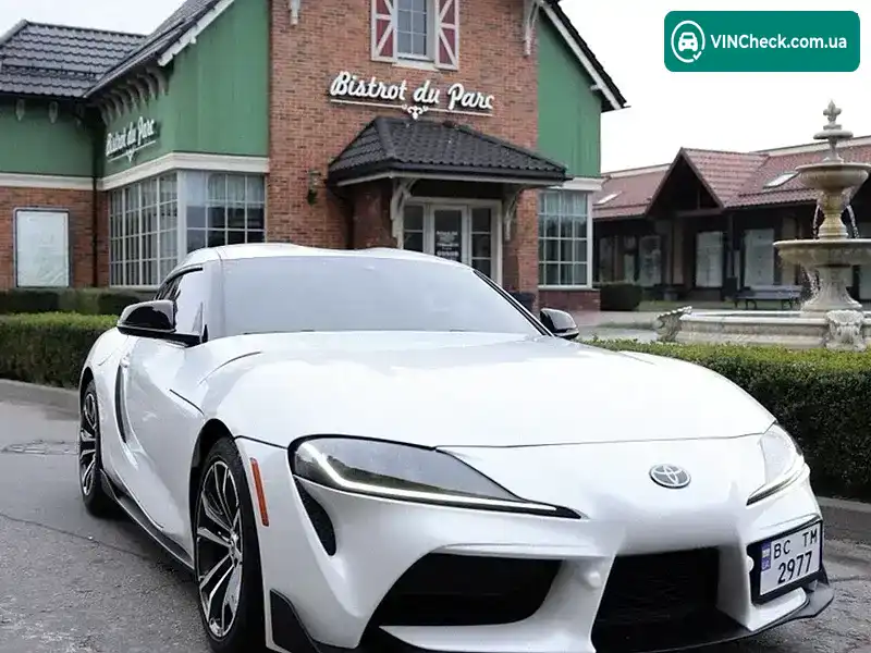 Toyota Supra 2020, фото з оголошення 1 з 8, VIN WZ1DB2C03MW037695