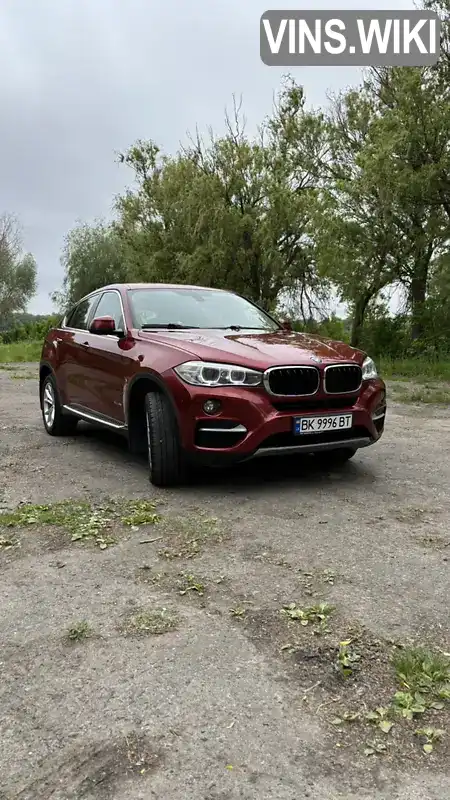 BMW X6 2016, фото з оголошення 1 з 14, VIN WBAKU210100R67060
