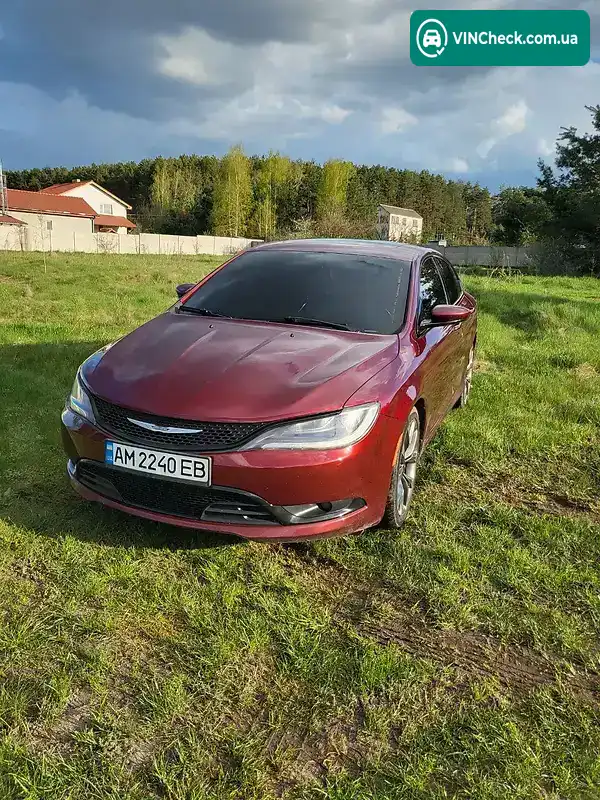 Chrysler 200 2015, фото з оголошення 1 з 12, VIN 1C3CCCBB1FN673254
