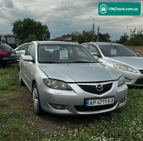 Mazda 3 2006, фото з оголошення, VIN JMZBK12Z261326060