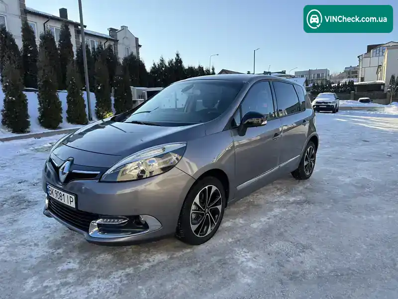 Renault Scenic 2014, фото з оголошення 1 з 21, VIN VF1JZ14K651031087