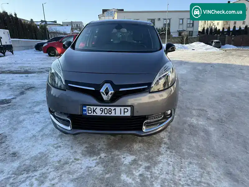 Renault Scenic 2014, фото з оголошення 2 з 21, VIN VF1JZ14K651031087