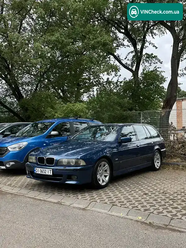 BMW 5 Series 2003, фото з оголошення 1 з 21, VIN WBADP81000GW48257