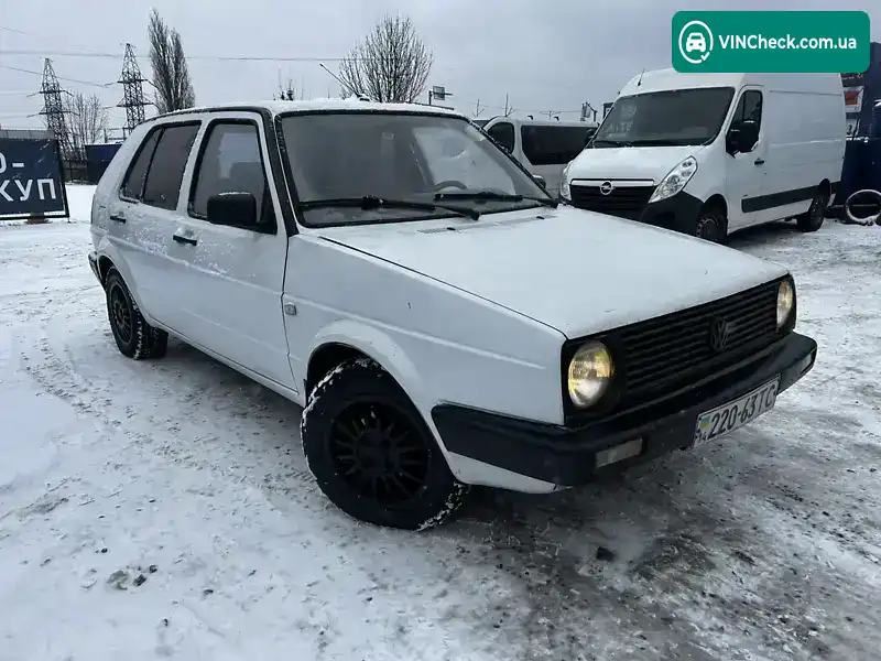 Volkswagen Golf 1988, фото з оголошення 1 з 2, VIN WVWZZZ19ZJW419243