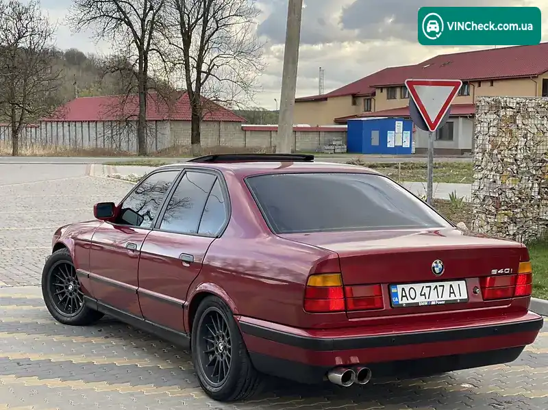 BMW 5 Series 1991, фото з оголошення 1 з 20, VIN WBAHB21080GA93896