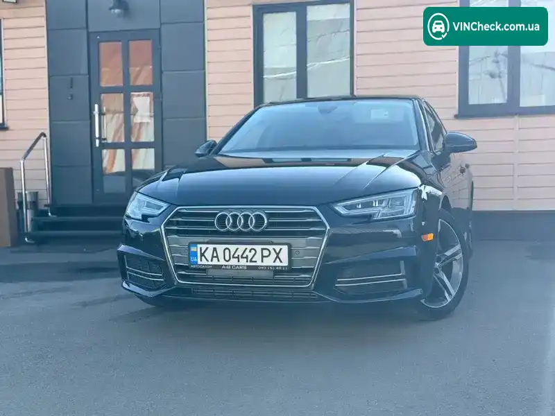 Audi A4 2018, фото з оголошення 2 з 18, VIN WAULMAF42JA219312