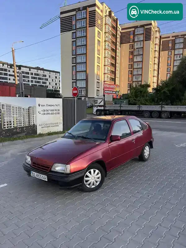 Opel Kadett 1988, фото з оголошення 1 з 20, VIN W0L000033J5098795