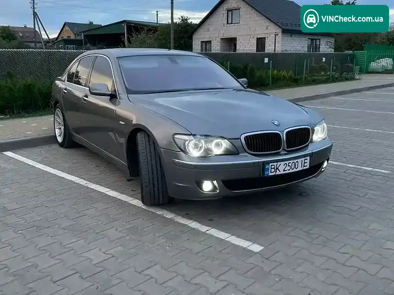 BMW 7 Series 2007, фото з оголошення 1 з 12, VIN WBAHM21010DS75447