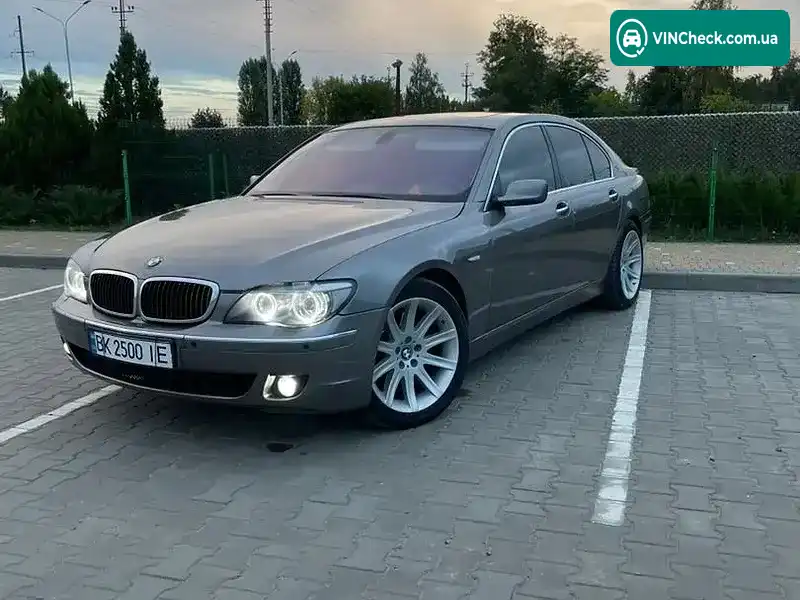 BMW 7 Series 2007, фото з оголошення 2 з 12, VIN WBAHM21010DS75447