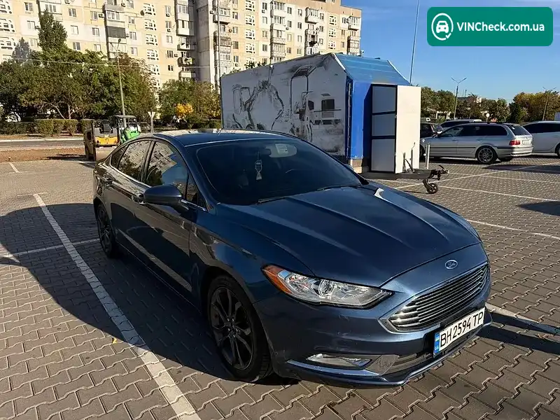 Ford Fusion 2018, фото з оголошення 2 з 17, VIN 3FA6P0HD1JR205041