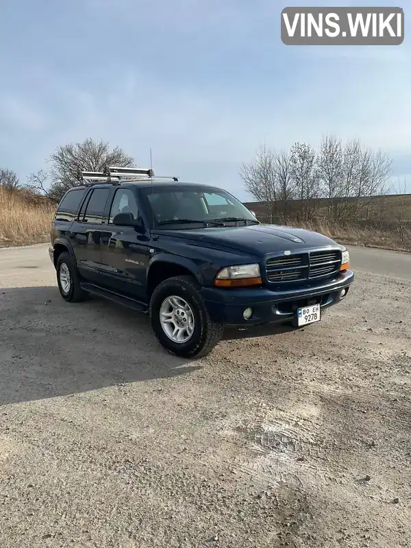 Dodge Durango 2002, фото з оголошення 1 з 21, VIN 1B4HS28Z51F617286