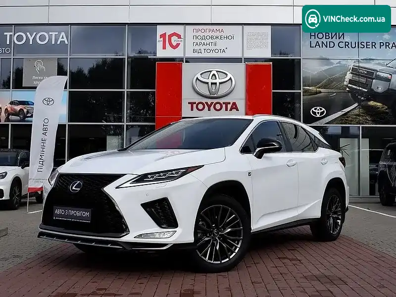 Lexus RX 2022, фото з оголошення 1 з 20, VIN JTJBZMCAX02059634