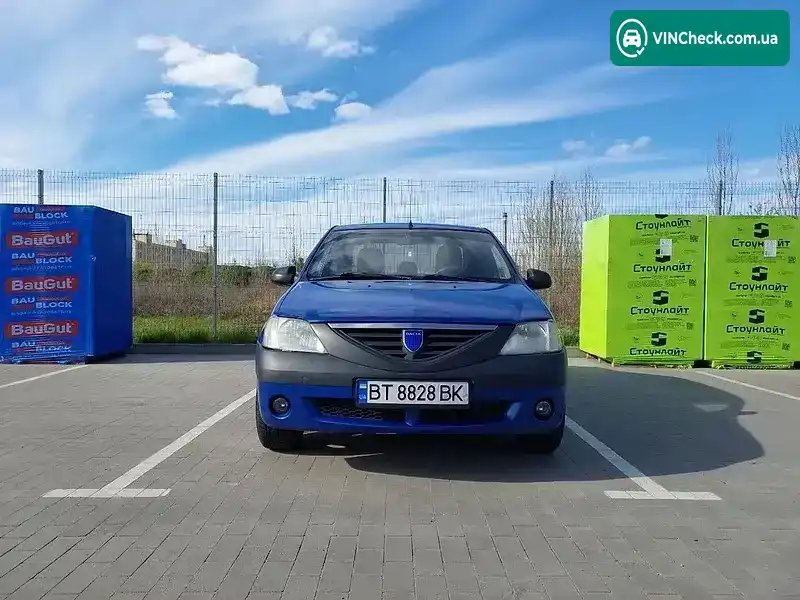 Dacia Logan 2006, фото з оголошення 1 з 20, VIN UU1LSDAGH35109188