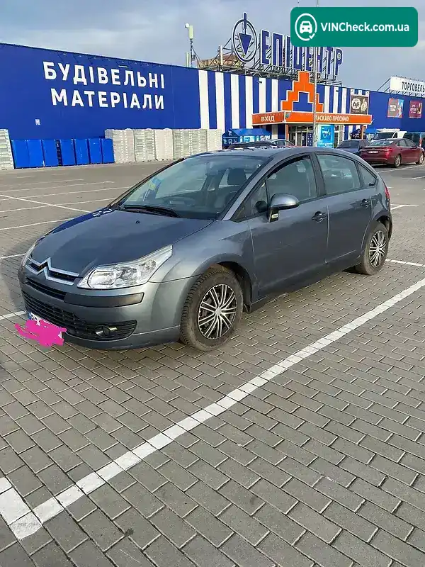 Citroen C4 2007, фото з оголошення 1 з 7, VIN VF7LCKFUC74722497