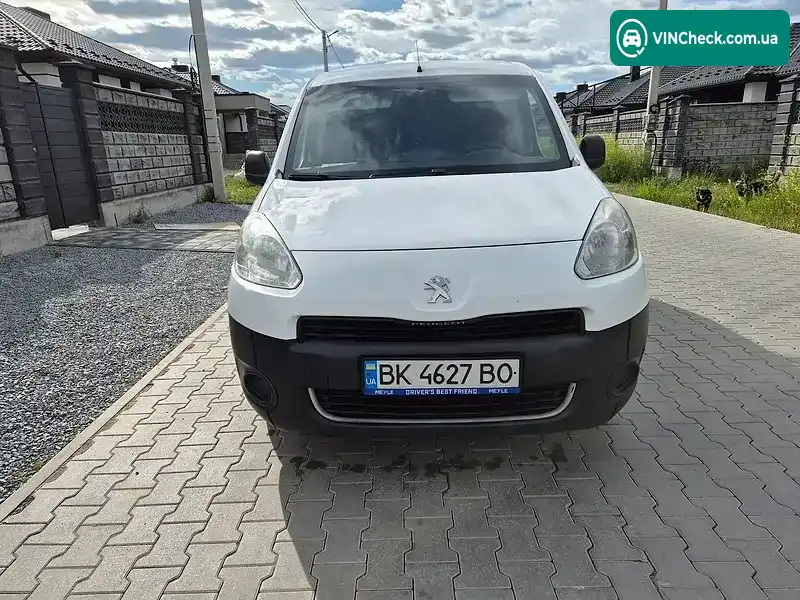 Peugeot Partner 2013, фото з оголошення 1 з 17, VIN VF37B9HN0DJ812832