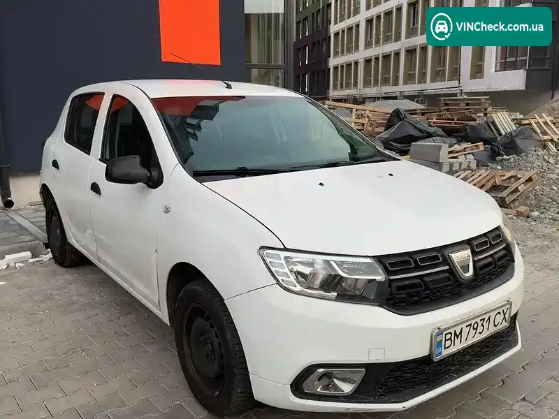 Dacia Sandero 2017, фото з оголошення 1 з 7, VIN UU15SDMC557557655