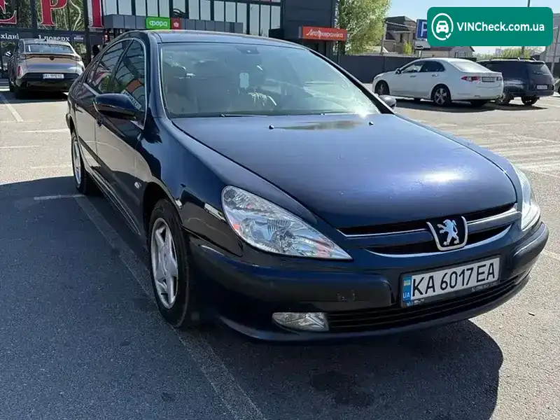 Peugeot 607 2003, фото з оголошення 2 з 18, VIN VF39D3FZE92088192