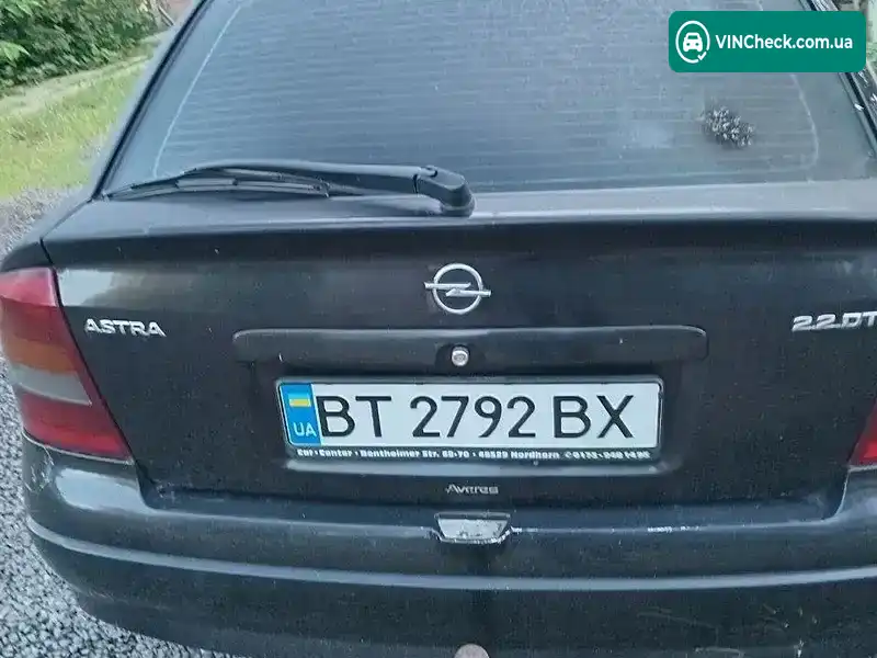 Opel Astra 2004, фото з оголошення 2 з 7, VIN W0L0TGF4845113897
