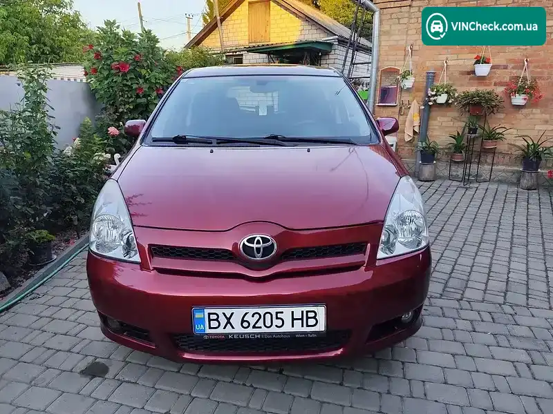 Toyota Corolla Verso 2005, фото з оголошення 2 з 20, VIN NMTEX16R20R030903