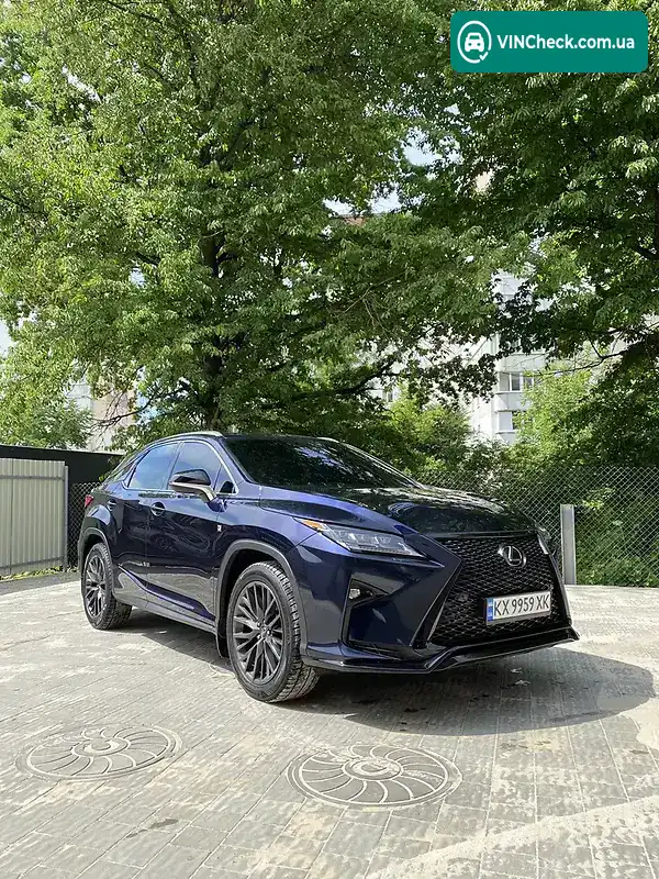 Lexus RX 2016, фото з оголошення 1 з 20, VIN JTJBAMCA202005641
