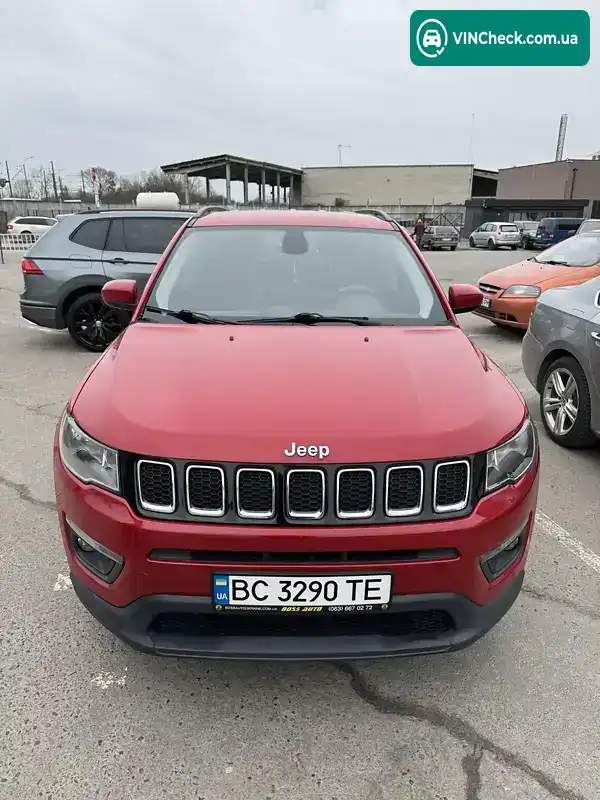 Jeep Compass 2017, фото з оголошення 1 з 8, VIN 3C4NJDBB3JT261961