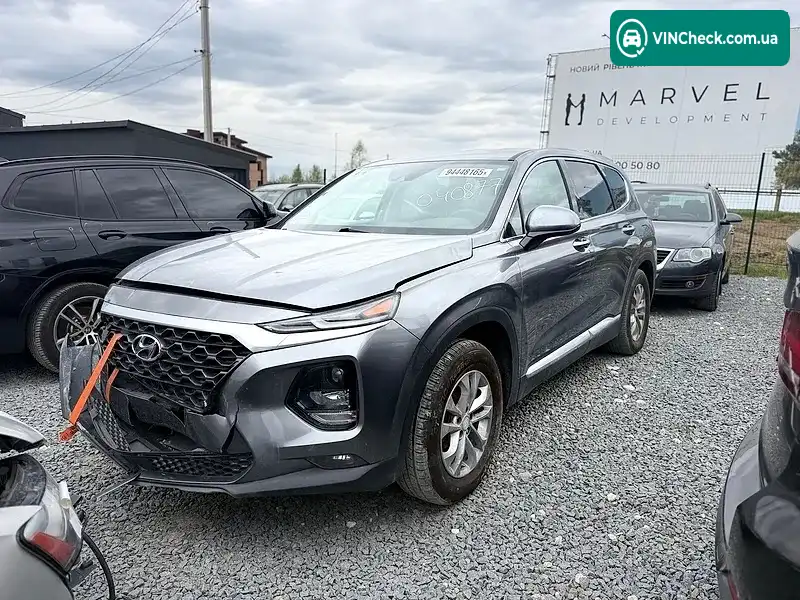 Hyundai Santa FE 2019, фото з оголошення 2 з 20, VIN 5NMS33AD4KH040877