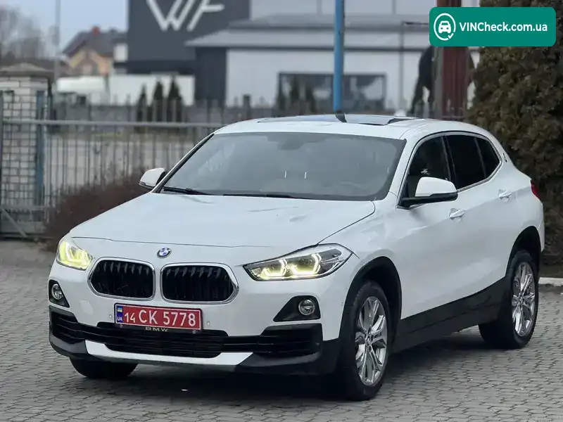 BMW X2 2018, фото з оголошення 1 з 20, VIN WBXYJ5C37JEF71594