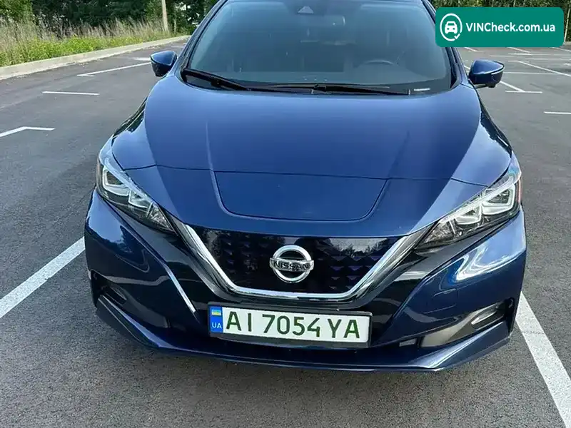 Nissan Leaf 2021, фото з оголошення 1 з 15, VIN 1N4BZ1DV7MC556777