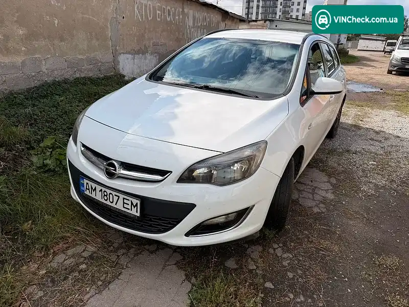 Opel Astra 2012, фото з оголошення 1 з 8, VIN W0LPD8EH2D8009451